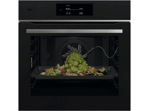 Horno - AEG TE8PB731AT, Multifunción, Pirolítico, 71 l, Cocción asistida, Conectividad, 60 cm, Negro mate