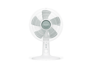 Ventilador de sobremesa - Rowenta VU2740, 22 W, 4 velocidades, 32 dB, Oscilación automática, Compacto, Blanco