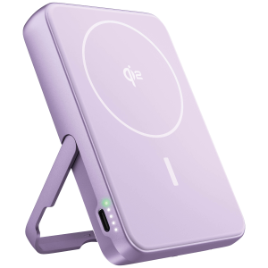 Fresh 'n Rebel Magnet Wireless Powerbank 10000 Mah Qi2 15w - Dreamy Lilac Paars
