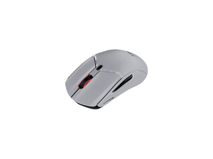 Ratón gaming - HyperX Pulsefire Haste 2 Pro, Inalámbrica 2.4GHz, Bluetooth, Con cable, 26000 DPI, Gris