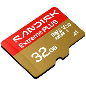 SanDisk Microsdhc Extreme Plus Uhs-i 32 Gb