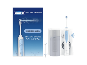 Irrigador - Oral-B Bucal, Tecnología Oxyjet, 5 niveles de presión agua, 4 tipos chorro, 1 Cabezal Waterjet