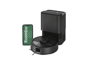 Robot friegasuelos - iRobot Roomba® Mini, 7 kPa Succión, Autonomía 1.5 h, Sistema de Navegación con LiDAR, Base Autoempty, Negro