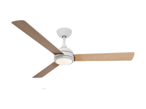 Ventilador de techo con luz - Philips Velyx Aspas reversibles 132 cm, 56 W, 6 Velocidades, Silencioso, Luz blanca cálida a fría, Blanco