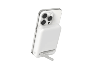 Powerbank - Belkin BoostCharge Pro Batería externa magnética 8K con Qi2 (15 W), 8000 mAh, 1x USB-C, Blanco