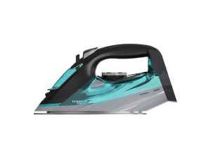 Plancha de vapor - Taurus Cleo 3400 X-Slide, Rápido calentamiento, Sistema antical y antigoteo, Autolimpieza, 3400W, 450 ml, Negro / Verde