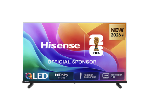 TV QLED 32" - Hisense 32A5S, Full-HD, Posición de monitor, Modo Juego, Deportes IA, Negro