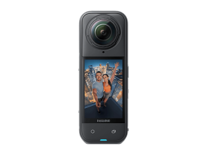 Cámara deportiva - Insta360 X5 Motorcycle Bundle, 8K, 185 min Autonomía, Sensor 1/1,28", Triple Chip de Inteligencia Artificial, Negro