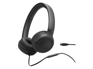 Auriculares - JBL Tune 530C, Cable USB-C, Diadema, Pure Bass, Plegables, Negro