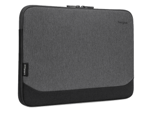 Funda portátil - Targus Cypress EcoSmart®, Para portátiles hasta 14", Plástico reciclado, Gris