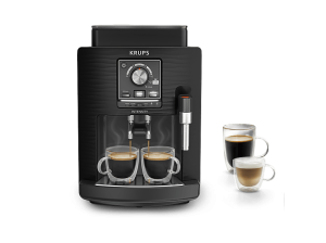 REACONDICIONADO Seminuevo Bueno Cafetera superautomática - Krups Intensity EA50K9, 4bebidas, Espumador leche manual, Granos de cafe, 15 bar, 1.7l