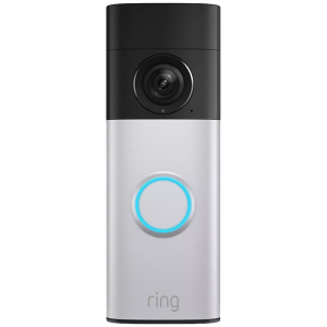 Ring Video Deurbel Plus Batterij (2nd Gen) Met Batterij Nickel Silver