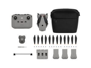 Dron - DJI Lito X1 Fly More Combo (DJI RC-N3), 48 MP, 36 min Autonomía, Sensor 1/1.3", Detección Obstáculos Omnidireccional, Vídeo 4K, Fotos 8K, Gris