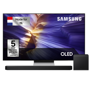 S90f Oled 4k Tv 65" (2025) + Samsung Q-series Hw-q800f/xn Soundbar Tv-bundel