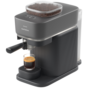 Philips Baristina - Bar305/60 Semi-automatische Espressomachine Pistonmachine Koffiemachine Met Bonen Zwart
