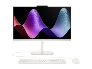 All in one - HP OmniStudio 24-cv0003ns PC, 23.8" Full-HD, AMD Ryzenâ„¢ 5 40, 16GB RAM, 512GB SSD, Radeonâ„¢ 610M, Sin sistema operativo, Blanco algodÃ³n