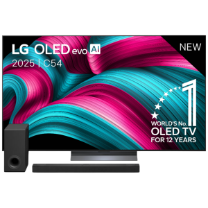 LG Oled65c54la Oled Evo Smart 4k Tv 65" (2025) + S80ty Dolby Atmos Soundbar Tv-bundel