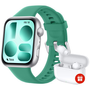 Huawei Watch Fit 5 Green + Freebuds Se4 Smartwatch Groen