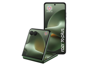 Móvil - motorola razr 70 plus, PANTONE Mountain View, 512GB, 12GB RAM, 6.9" Extreme AMOLED, Snapdragon 8s Gen 3 Mobile Platform, 4500 mAh