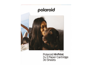 REACONDICIONADO Seminuevo Muy bueno Papel fotográfico - Polaroid Cartucho de papel Hi-Print 3x3, 30 hojas