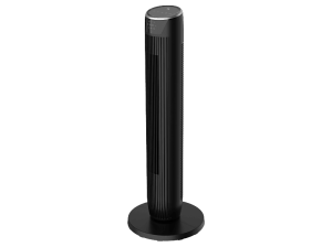 Ventilador de torre - ok. OTF 923026 B ES, 35W, 3 Velocidades, Mando a Distancia, Oscilación, Temporizador 7h, Negro