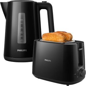 Philips Hd9318/20 Waterkoker + Broodrooster Keuken Bundel
