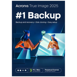 Acronis True Image 2025 - 3 Pc Of Mac Eenmalige Aanschaf