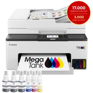 Canon Maxify Gx2051 Megatank - All-in-one-printer Ink Print Kleur A4 Beige