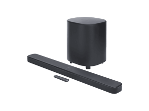 Barra de sonido - JBL Bar 500MK2, Potencia 750 W, Canales 5.1, Dolby Atmos y DTS Virtual:X, Multibeam 3.0, Wifi, Subwoofer Inalámbrico, Negro
