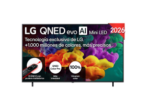 TV QNED Mini LED 75" - LG 75QNED85B6B, UHD 4K, Procesador Inteligente α8 AI Processor 4K Gen3, Smart TV, DVB-T2 (H.265), Negro