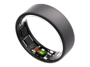 Anillo inteligente - Ultrahuman Ring Air, 24 mAh, Talla 10 (20.75 mm), Hasta 6 días de Autonomía, Resistente al Agua hasta 100m, Matt Grey