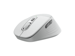 Ratón inalámbrico - Logitech M850 L, Bluetooth, Reposamanos, Multidispositivo, Botones personalizables, PC-Mac, 4000ppp, Clics silenciosos, Blanco