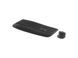 Pack Teclado + Ratón - Logitech Signature MK880, Inalámbrico, Bluetooth, Reposamanos, Multidispositivo, PC-Mac, Personalizable, Negro