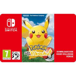Nintendo Pokémon: Let's Go Pikachu ! - Switch (download Code)