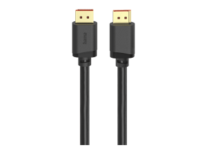 Cable DP - Hama 00202032, 2.1, Ultra HD 16K, 80 Gbit / s, 2 m, Negro