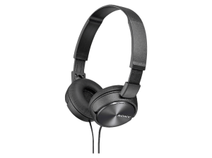 Auriculares - Sony MDR-ZX310, Hifi, 10Hz 24000Hz, 98dB, Cable de 1.2m, Almohadillas acolchadas, Negro
