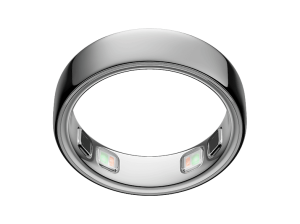 Anillo inteligente - Oura Ring 5, Talla 10, Hasta 9 días autonomía, Bluetooth, 50 métricas de salud, Titanio, Plata