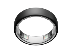Anillo inteligente - Oura Ring 5, Talla 8, Hasta 9 días autonomía, Bluetooth, 50 métricas de salud, Titanio, Stealth