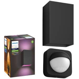 Hue 1 Philips Hue Resonate Muurlamp + Outdoor Sensor Smart Home Bundle