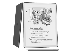 eBook - Amazon Kindle Scribe (2026), Pantalla 11 ", Lápiz digital, 32GB, IA para tus notas, Sensación similar al Papel, Luz Autoregulable, Graphite