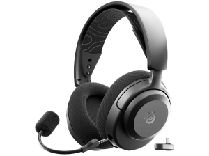 Auriculares gaming - SteelSeries Arctis Nova 3, 40 h Autonomía por Bluetooth, Inalámbrico, Negro