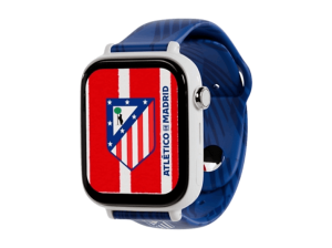 Smartwatch infantil - Save Family SaveWatch Plus, Pantalla 1.85" Full-HD, WiFi, Bluetooth, GPS, Botón SOS, Atletico de Madrid