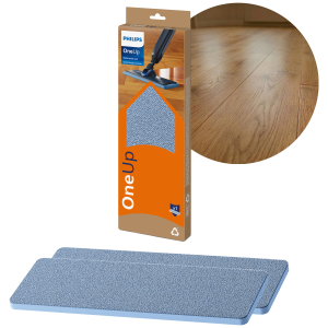 Oneup - Vervangbare Dweildoek Voor Houten Vloeren 2 Pads Philips