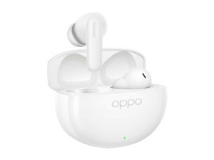 Auriculares True Wireless - OPPO Enco Air5, 13 h Autonomía, Cancelación de Ruido, IP55, Bluetooth, Glossy White
