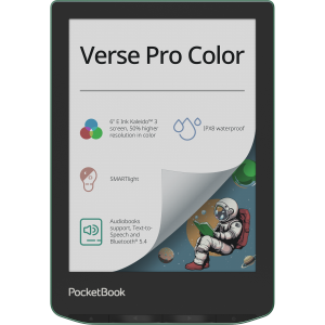 Pocketbook Verse Pro Color - 6 Inch 16 Gb Sage Glow