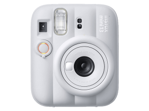 Cámara instantánea - Fujifilm Instax Mini 13, 86 mm x 54 mm, Flash Automático, Espejo para selfie, Blanco arcilla