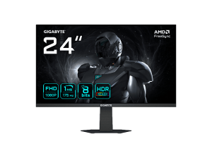 Monitor gaming - Gigabyte GS24F14A, 23.8 " Full-HD, 144Hz (OC 175Hz), 1 ms, IPS, Inclinable, Negro