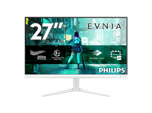 Monitor gaming - Philips Evnia 27M2N3201PL/00, 27 " Full-HD, 240 Hz, 1 ms, IPS, Inclinable, Blanco
