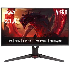 Acer Nitro Xv240yp6bipr - 23.8 Inch Full Hd 1920 X 1080 Pixels Ips (in-plane Switching)
