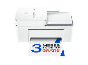 Impresora multifunción tinta - HP DeskJet 4322, Impresión doble cara, a Color, Wi-Fi, Instank Ink, Blanco